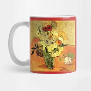 Vase with Roses and Anemones by Vincent van Gogh Mug
